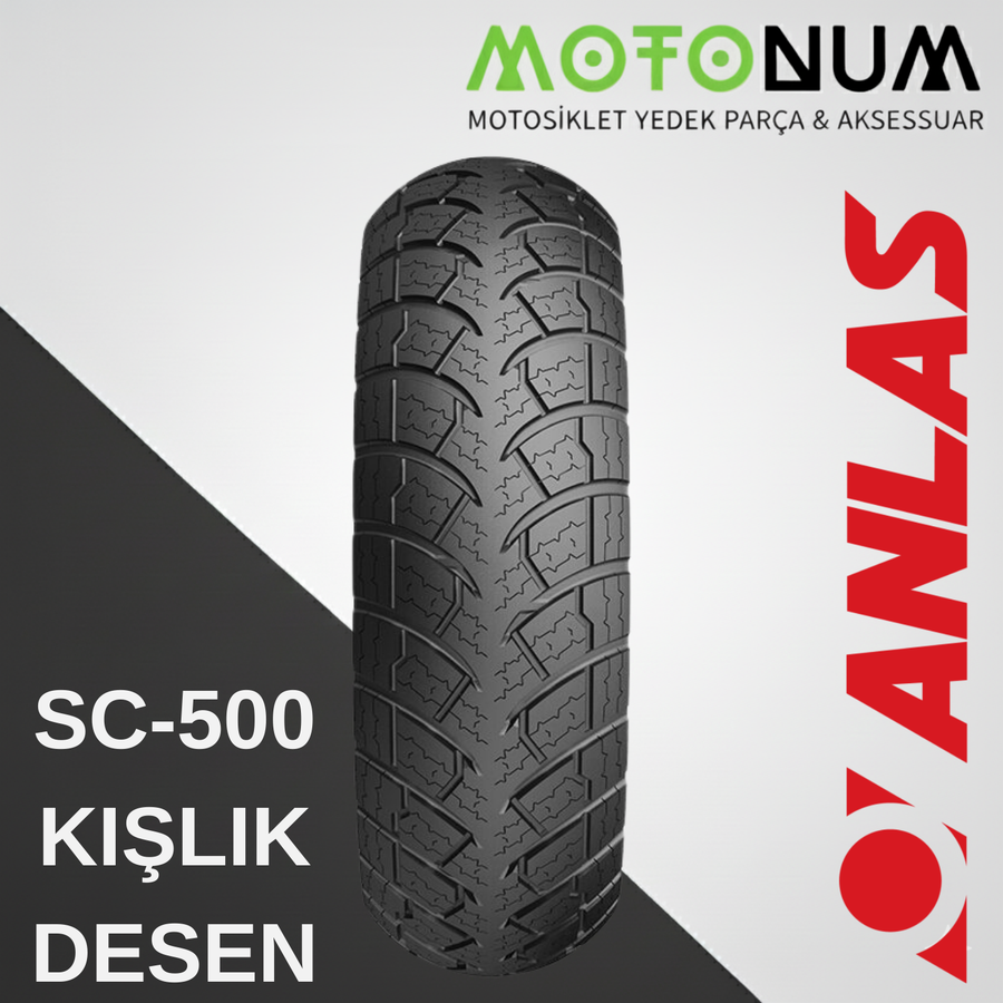 110/70-16 SC500 Winter Grip 2 Kışlık Motosiklet Lastik- LS0033