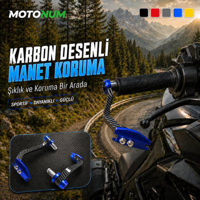 Manet Koruma Karbon Desenli Kalın