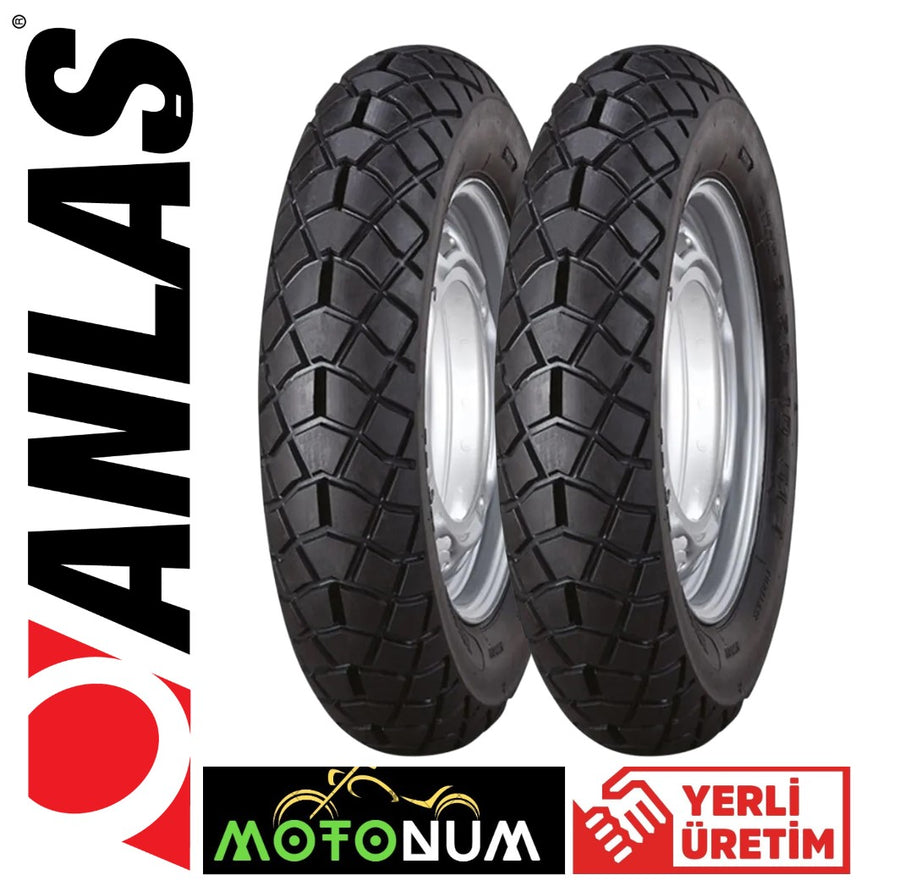 Anlas 3.50-10 Ön Arka Lastik Takım IRC MB 79 2025 Üretim Yerli Üretim MN0182