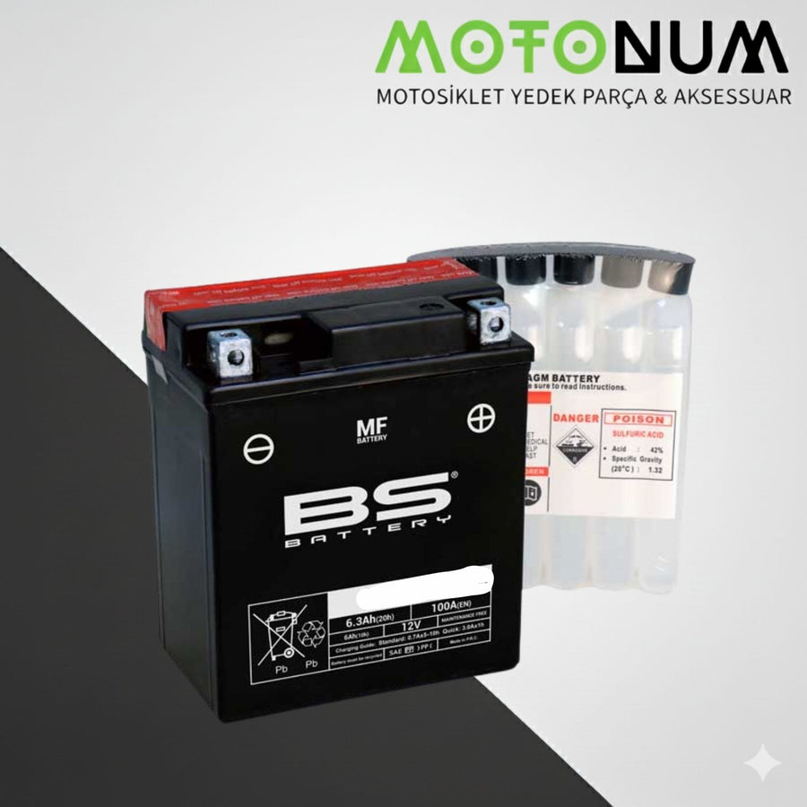 Aprılıa Leonardo Akü-Bs Battery-Mtak0528