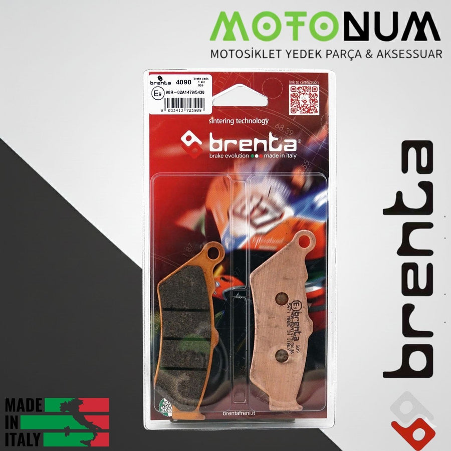Aprilia Pegaso 650 Traıl Ön Fren Balata Sinterli Brenta ( Made İn İtaly)