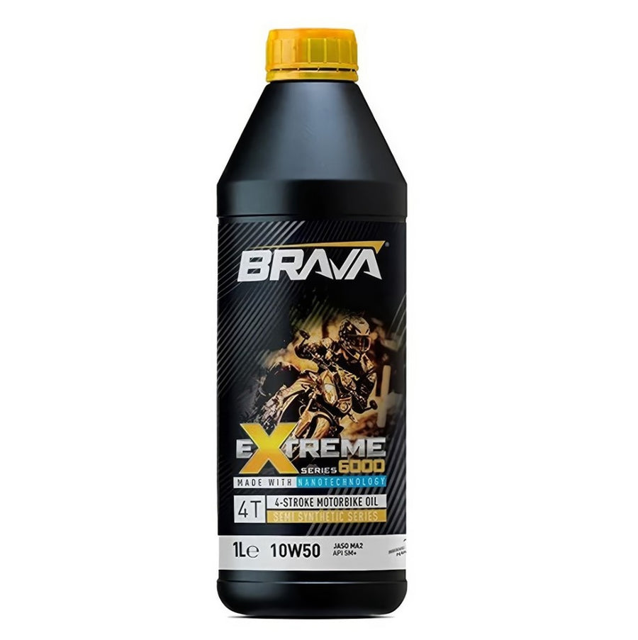 Brava Extreme 6000 10W50 Motorsiklet Yağı 1 Litre