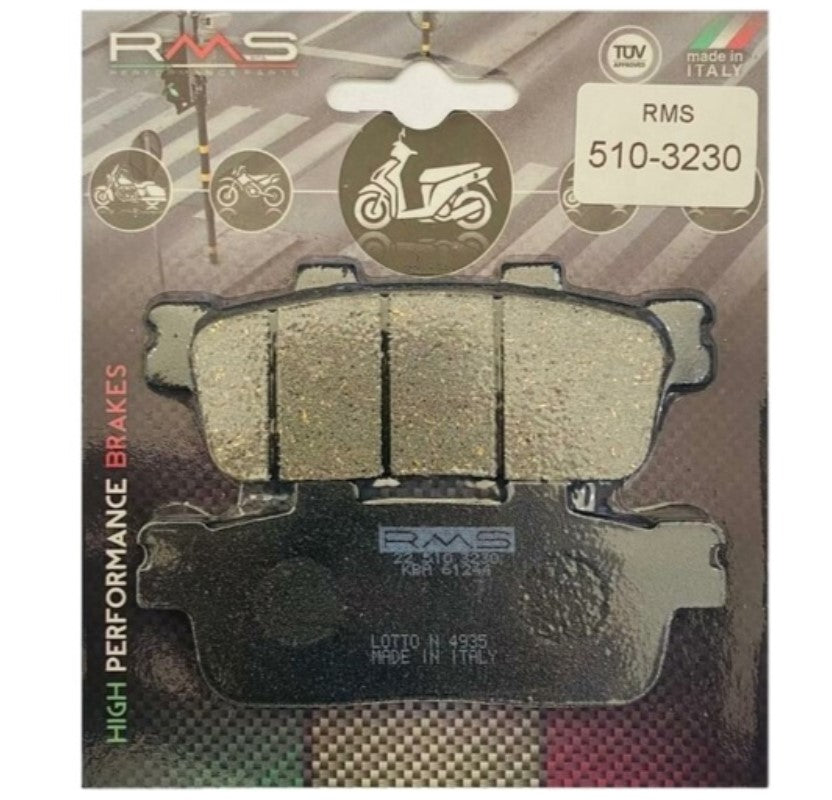 DAELIM S3 250 ADVANCE ARKA FREN BALATA RMS (made in italy)