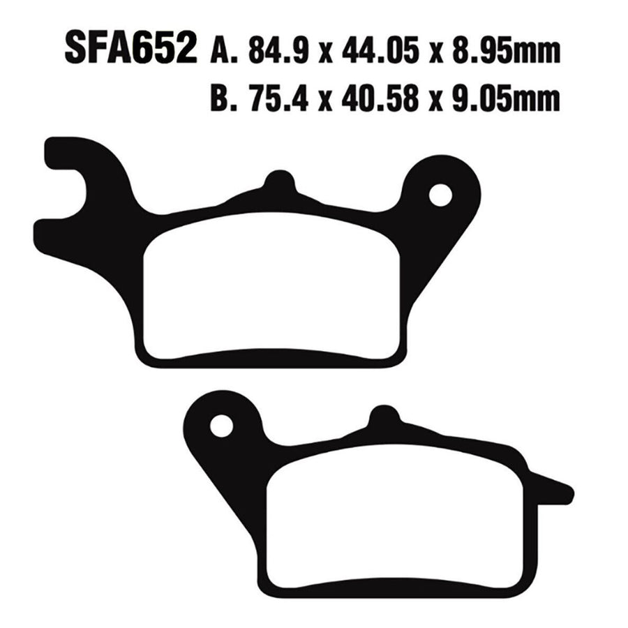 EBC Sfa652 Fren Balata (made in UK)
