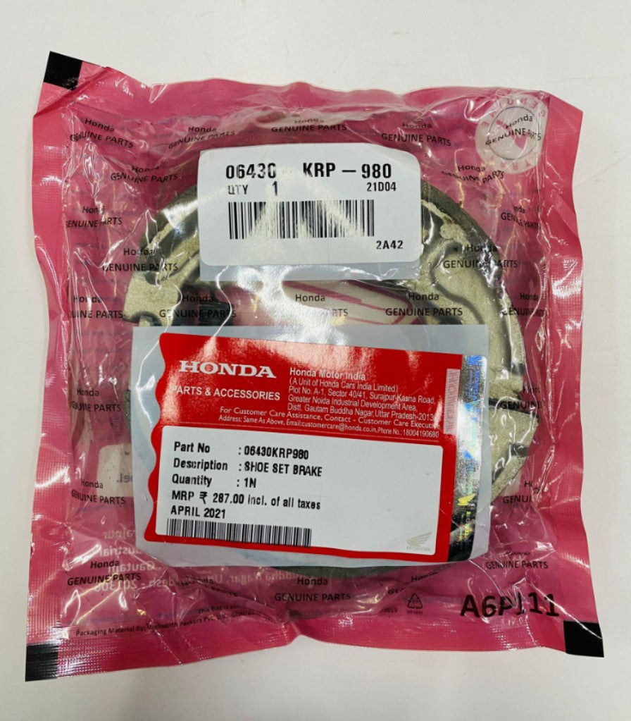 Honda Actıva S 125 Arka Fren Balata