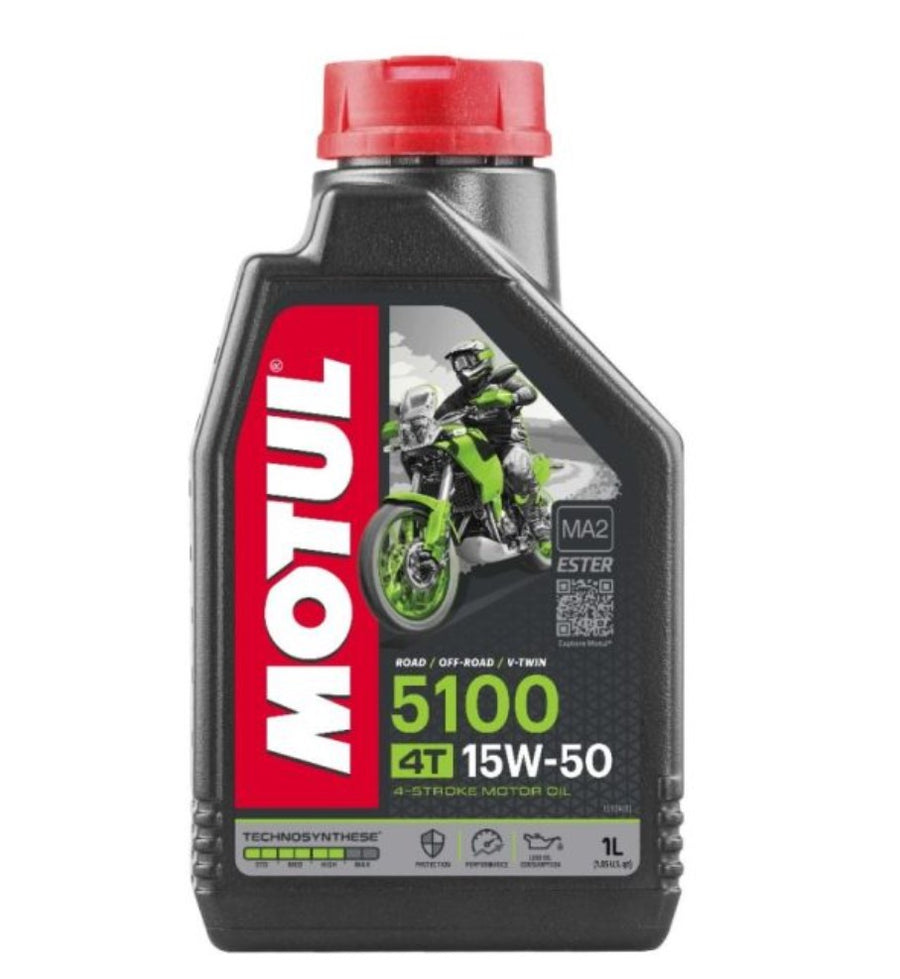 Motul 5100 15w50 Motorsiklet Yağı 1 Litre
