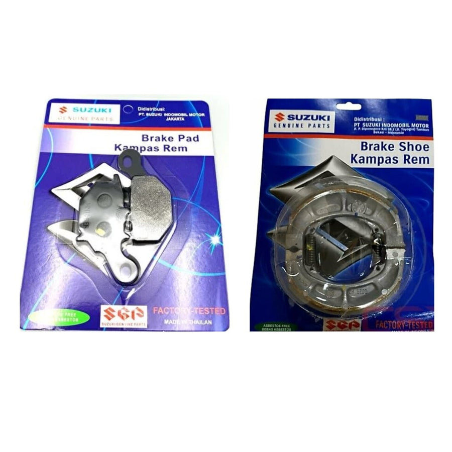 Suzuki Adress 110 Ön ve Arka Fren Balata Takım 46