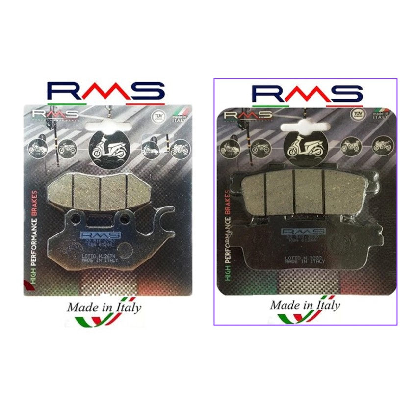 Sym HD 2 EFİ 200 Ön ve Arka Fren Balata Takımı RMS RM06