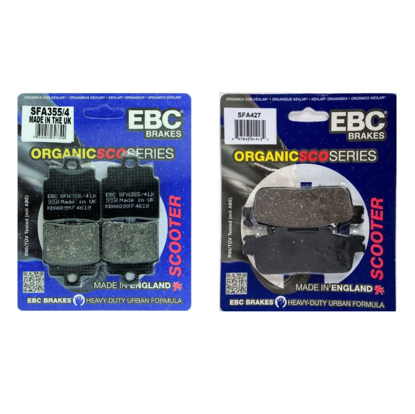 Sym Joymax Z 250 Plus Ön ve Arka Fren Balata Takımı EBC EB04