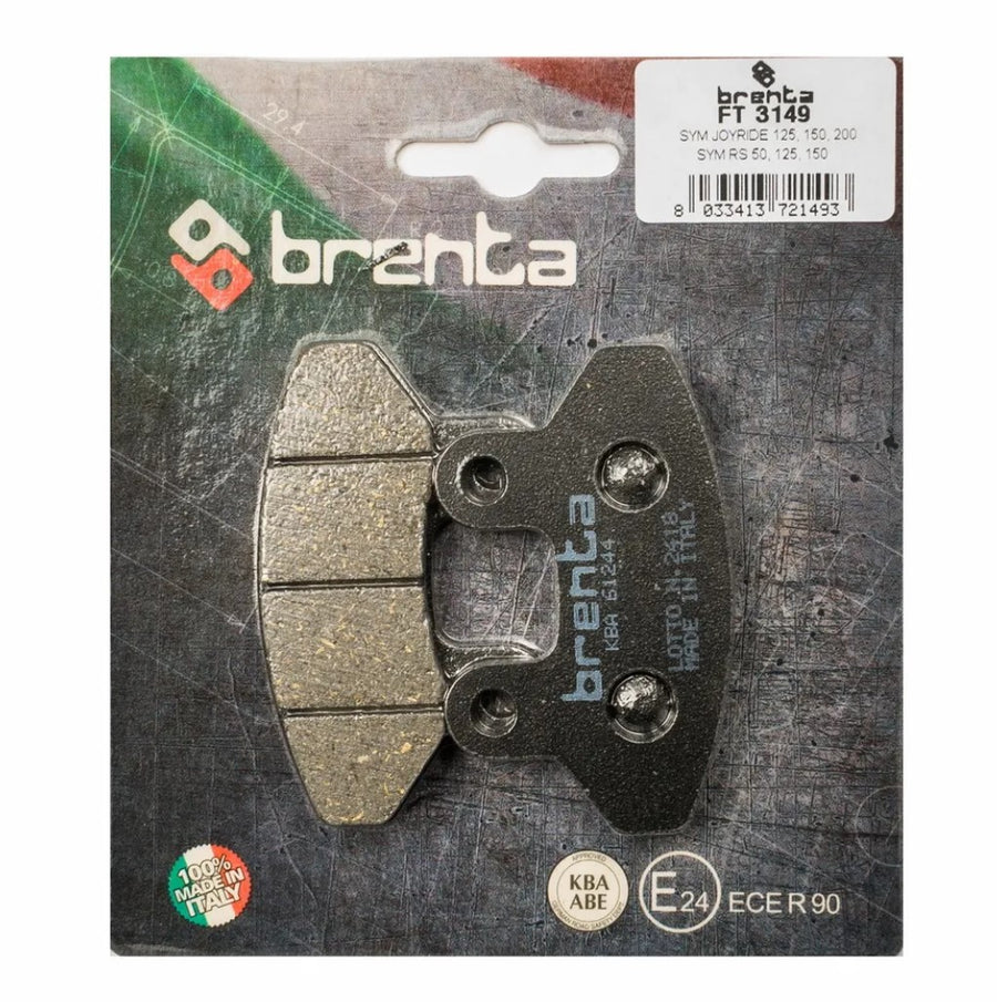 Sym JOYRIDE 125 Ön Fren Balata Brenta (made in italy)