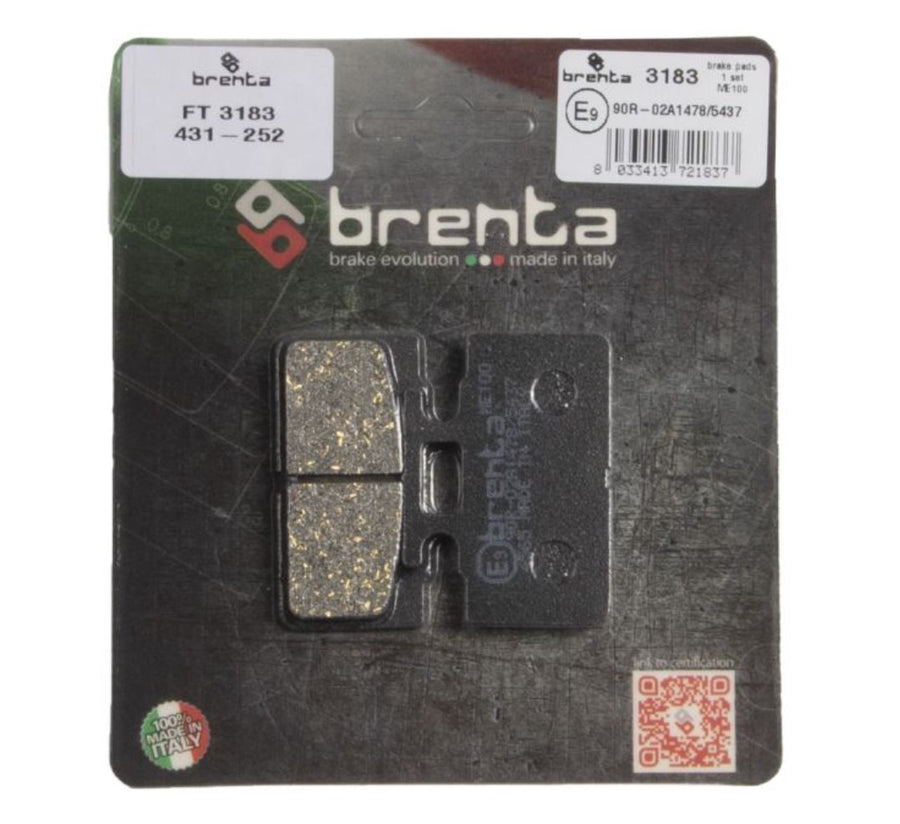 Sym MIO 50 Ön Fren Balata Brenta (made in italy)