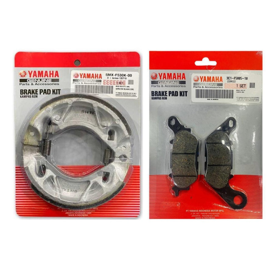 Yamaha Crypton C8 Ön ve Arka Fren Balata Takım