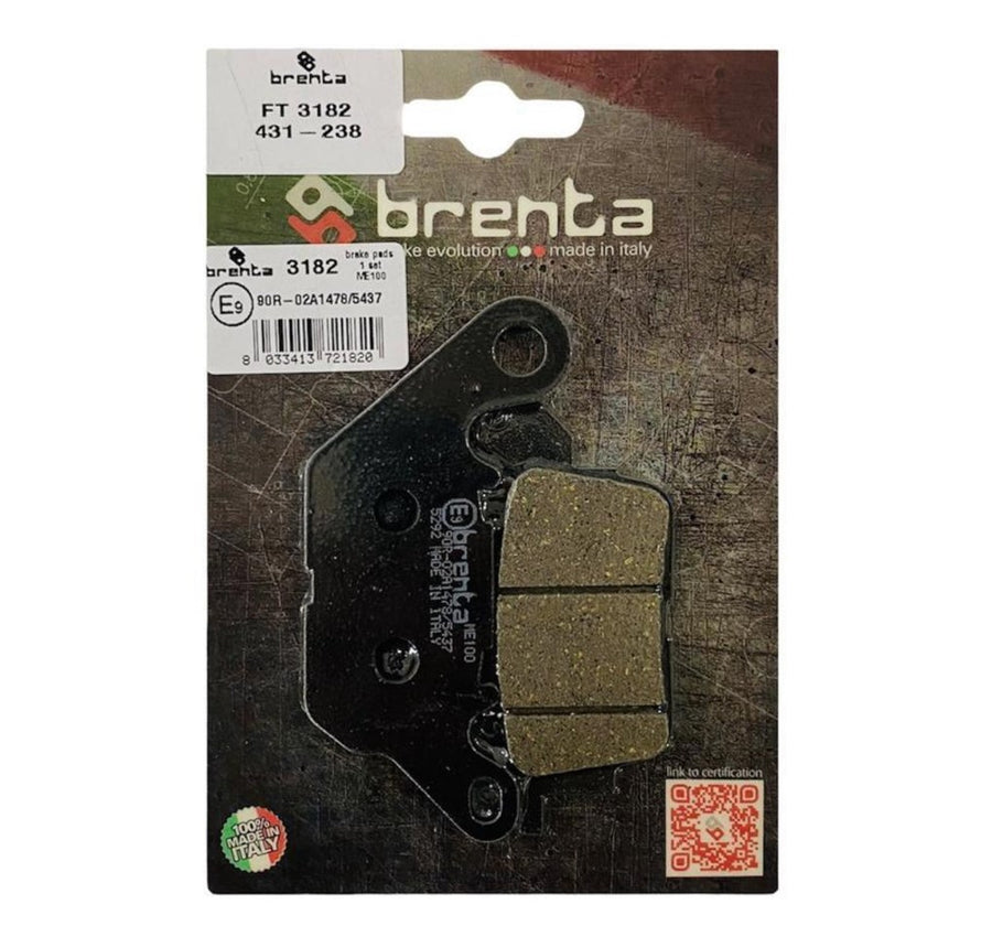 Yamaha NMAX 155 Ön Fren Balata Brenta (made in italy)