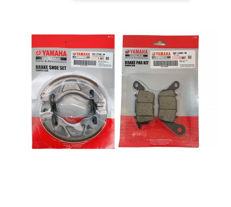 Yamaha RayZR 125 Ön Ve Arka Fren Balata Takım