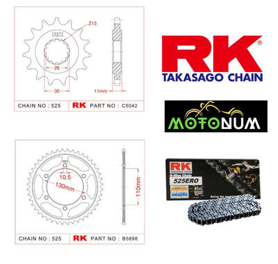 Yamaha Tracer 900 18-20 Rk Premium Zincir Dişli Seti - Yüksek Performans Ve Uzun Ömür