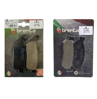 Yamaha X-City 250 Ön ve Arka Fren Balata Takım Brenta BR42