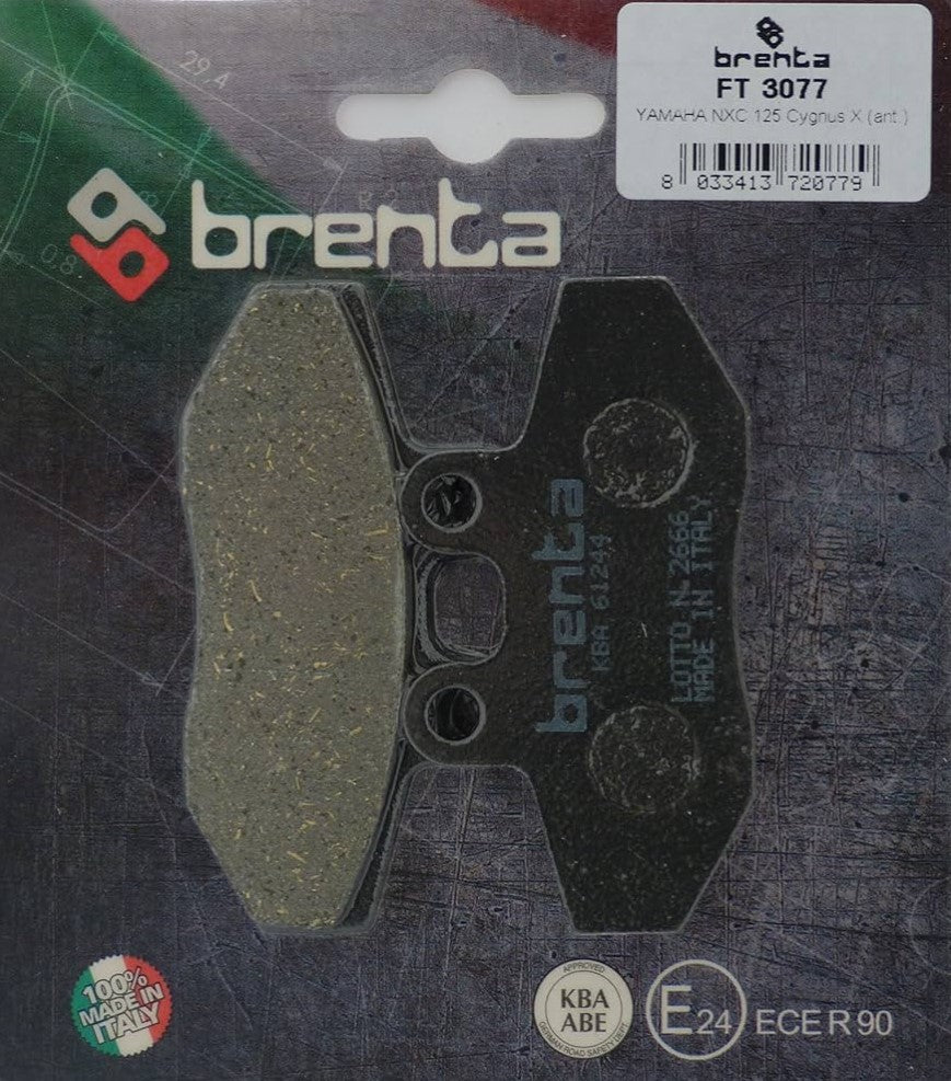 Yamaha XC 125 CYGNUS X Ön Fren Balata Brenta (made in italy)