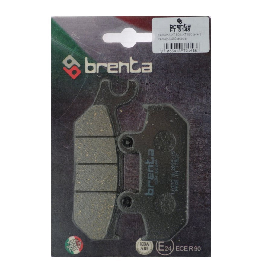 Yamaha XTZ 660 TENERE Ön Fren Balata Brenta (made in italy)