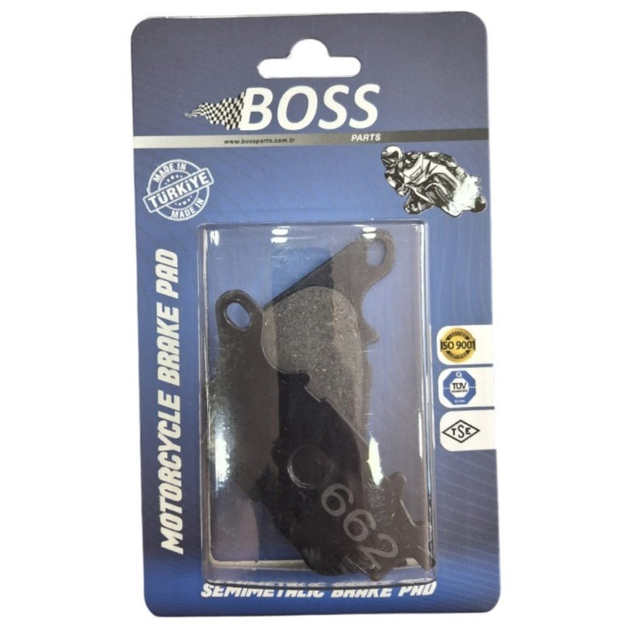 Yamaha Yzf R25 Arka Fren Balata BOSS (Made in Türkiye) M016
