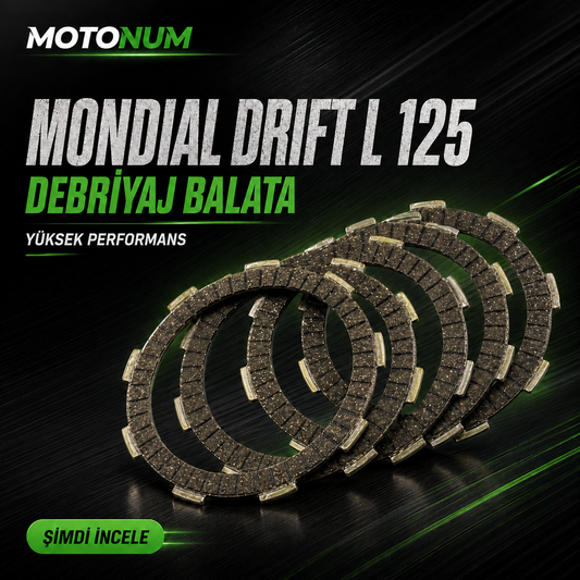 Mondial Drift L 125 Debriyaj Balata M0101