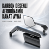 Kanat Ayna Karbon Desenli Aerodinamik