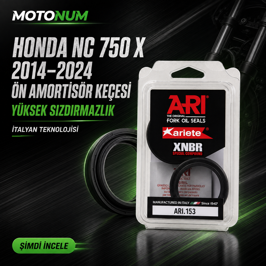 Honda Nc X 750 2014-2024 Ön Amortisör Keçe Ariete  Mtnm