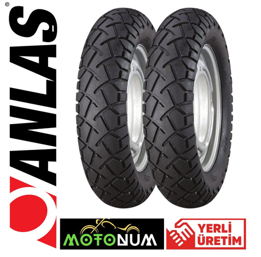 Arora Super 50 Ön Arka Lastik Takım Anlas MB 80 2025 Üretim Yerli Üretim MN0177
