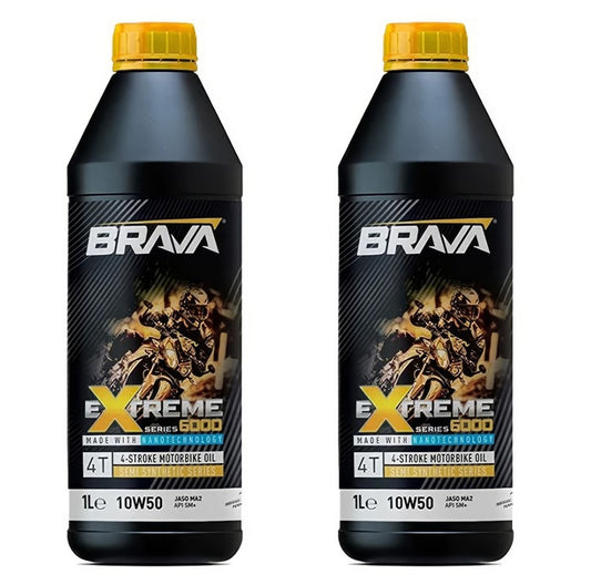 Brava Extreme 6000 10W50 Motorsiklet Yağı 2 Litre