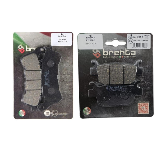 Honda Forza 300 Ön ve Arka Fren Balata Takım Brenta BR26