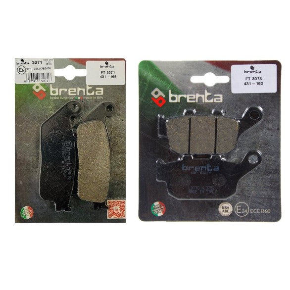 Honda NC 750  DCT Ön ve Arka Fren Balata Takım Brenta BR25