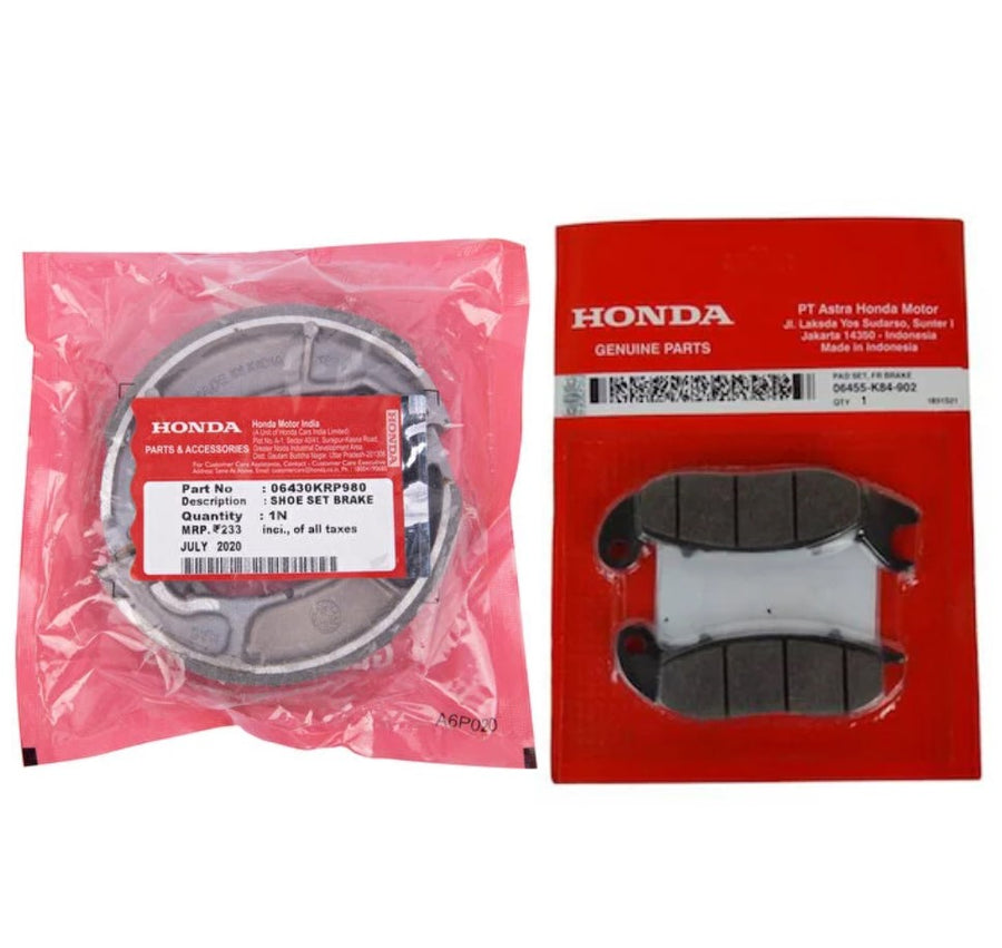 Honda PCX 125 21 Ve Sonrası Ön ve Arka Fren Balata Takım 18