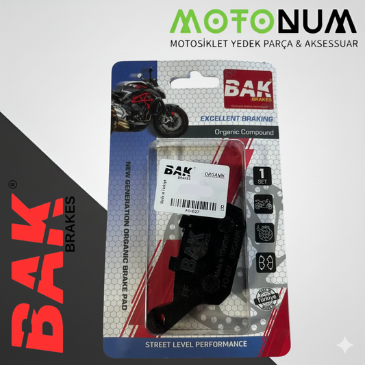 Honda Xl 650 Transalp Arka Fren Balata-Organik-Bak-(Yerli Üretim)-BK0192