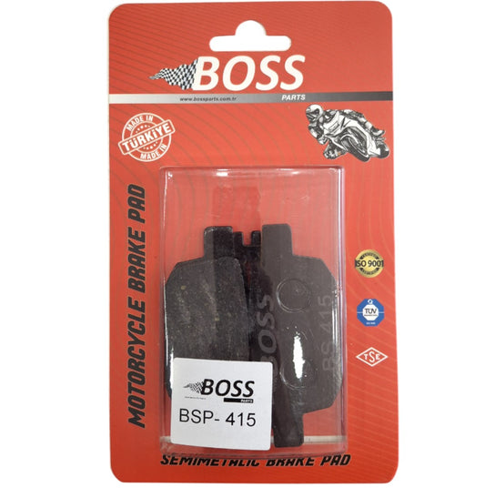 Kanuni 125 SEHA Arka Fren Balata BOSS (Made in Türkiye) M197