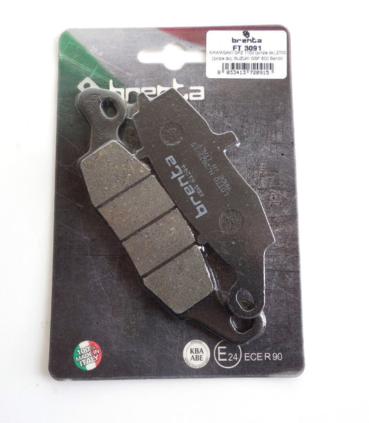 Kawasakı Er-6 F Ön Sağ Fren Balata  Brenta (made in italy)