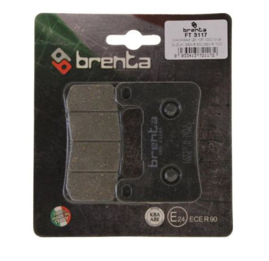 Kawasaki ZX-6 R 636 Ön Fren Balata  Brenta (made in italy)