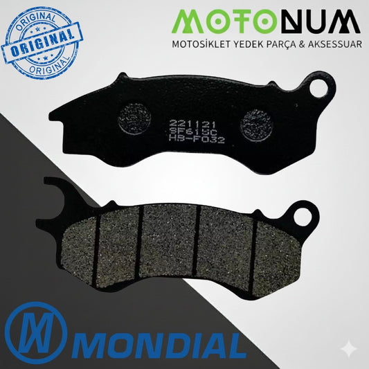 Mondial Road Boy Arka Fren Balata Takımı Mdl0019