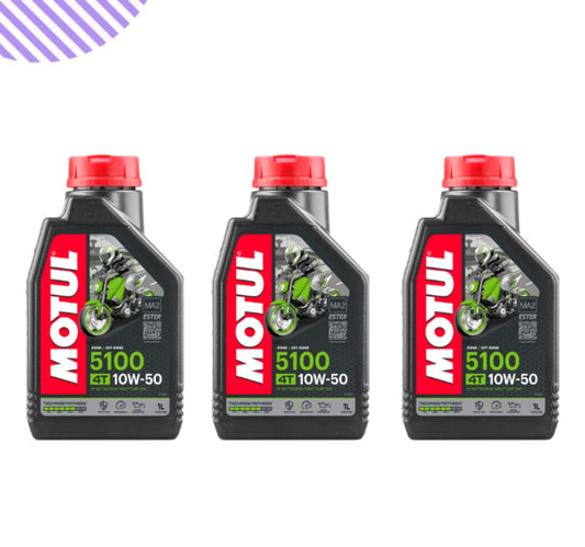 Motul 5100 10w50 Motorsiklet Yağı 3 Litre