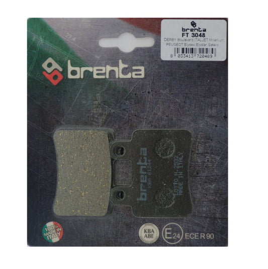 Peugeot ELYSTAR 125 Arka Fren Balata  Brenta (made in italy)