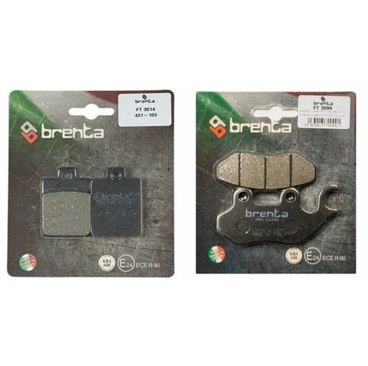 Peugeout Tweet 150 Ön ve Arka Fren Balata Takımı Brenta BR02
