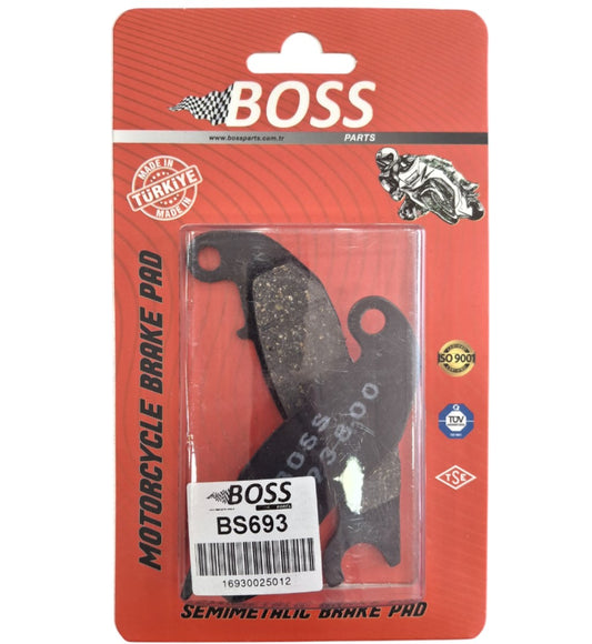 Rks Veloce 150 Ön Fren Balata BOSS (Made in Türkiye) Fren Balatası Boss Yerli Üretim M172