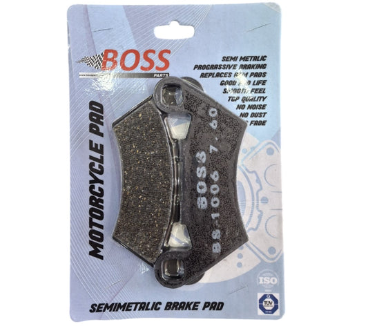 RKS Vieste 249 Arka Fren Balata BOSS (Made in Türkiye) M169