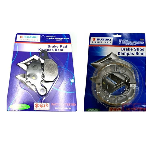 Suzuki Adress 110 Ön ve Arka Fren Balata Takım 46