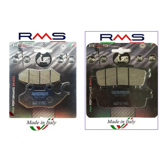 Sym HD 200 İ   Ön ve Arka Fren Balata Takımı RMS RM06